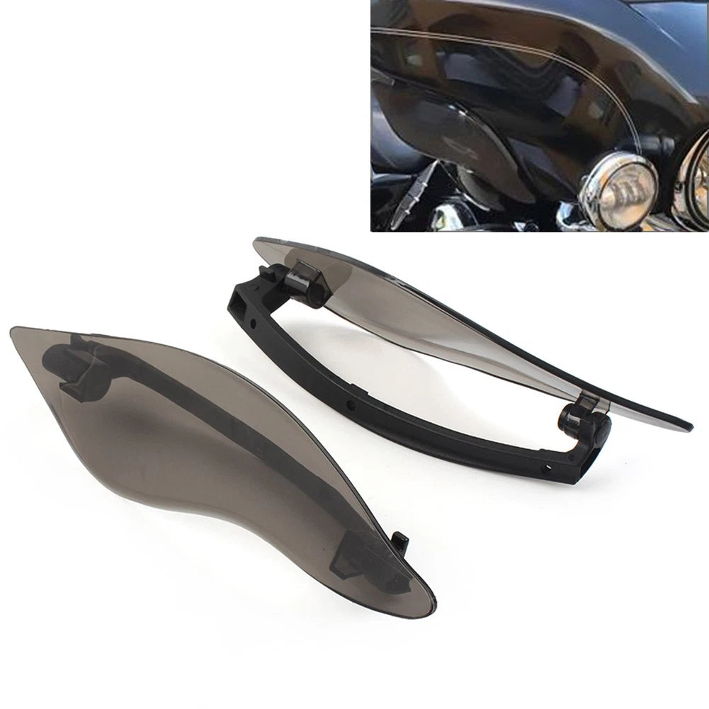 Adjustable Fairing Air Deflectors for Harley Electra Glide, Street Glide (2014–2023)