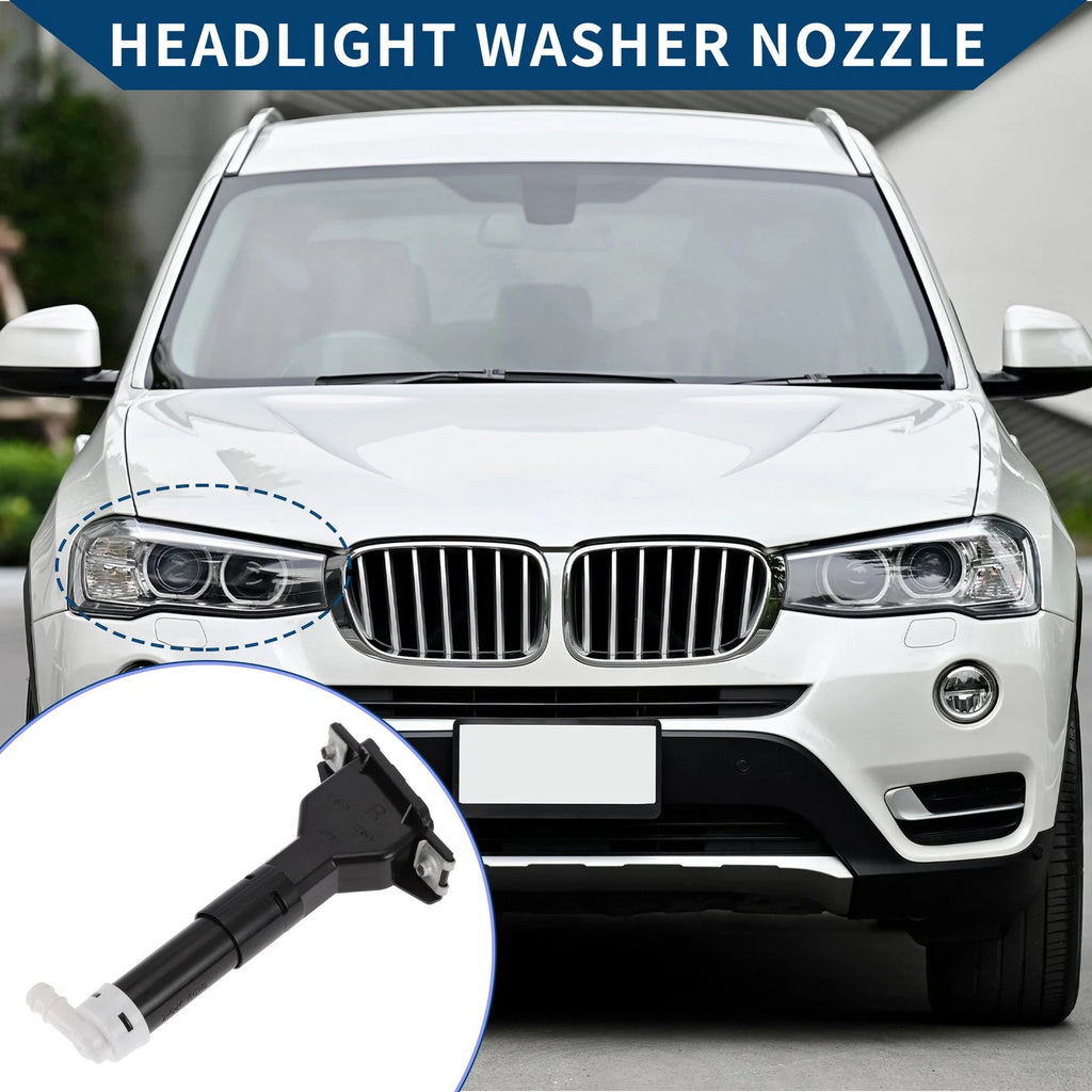 Front Passenger Side Headlight Washer Nozzle Replacement for Honda Civic (2005–2011)