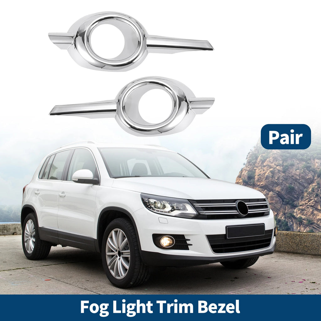 1 Pair Front Left & Right ABS Silver Tone Bumpers for Honda CR-V (2012–2014)