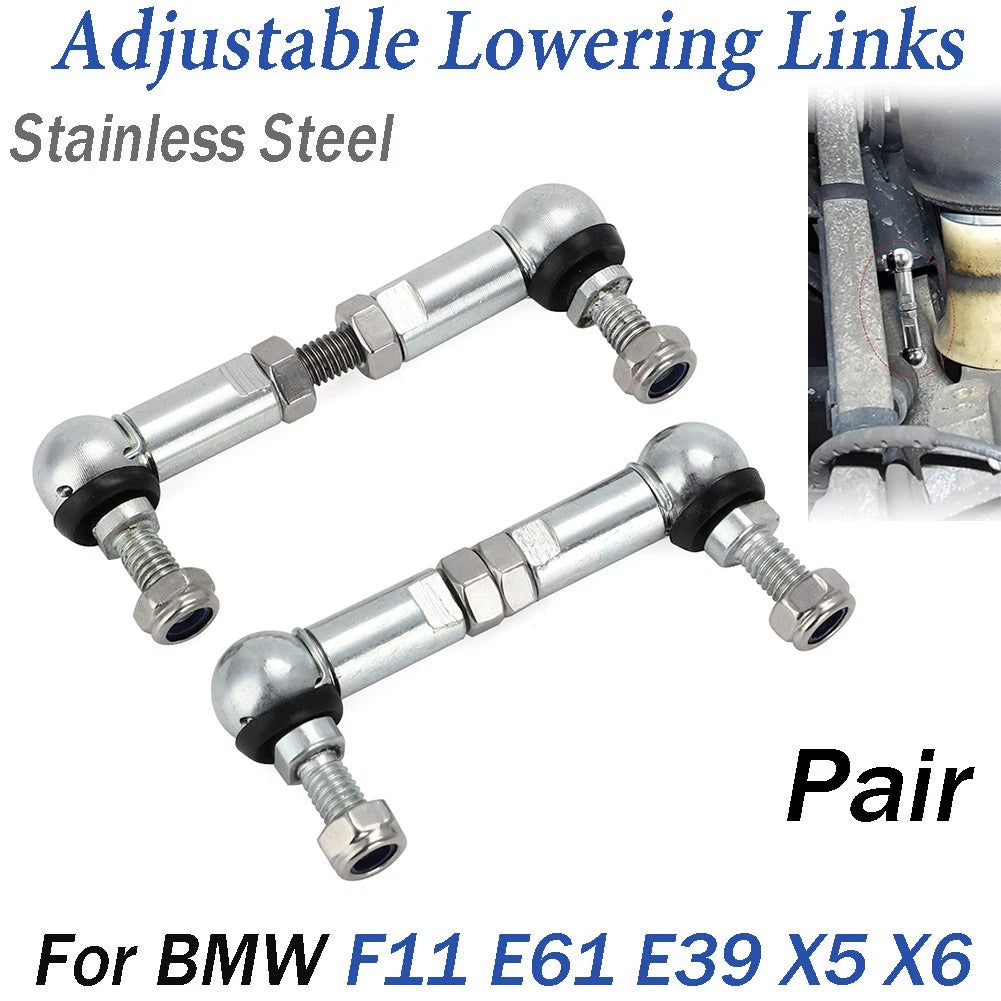 Adjustable Lowering Link for BMW Touring F11, E61, E39, X5, X6 (2000–2023)