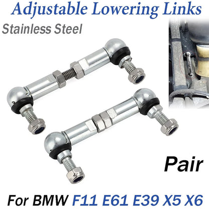 Adjustable Lowering Link for BMW Touring F11, E61, E39, X5, X6 (2000–2023)