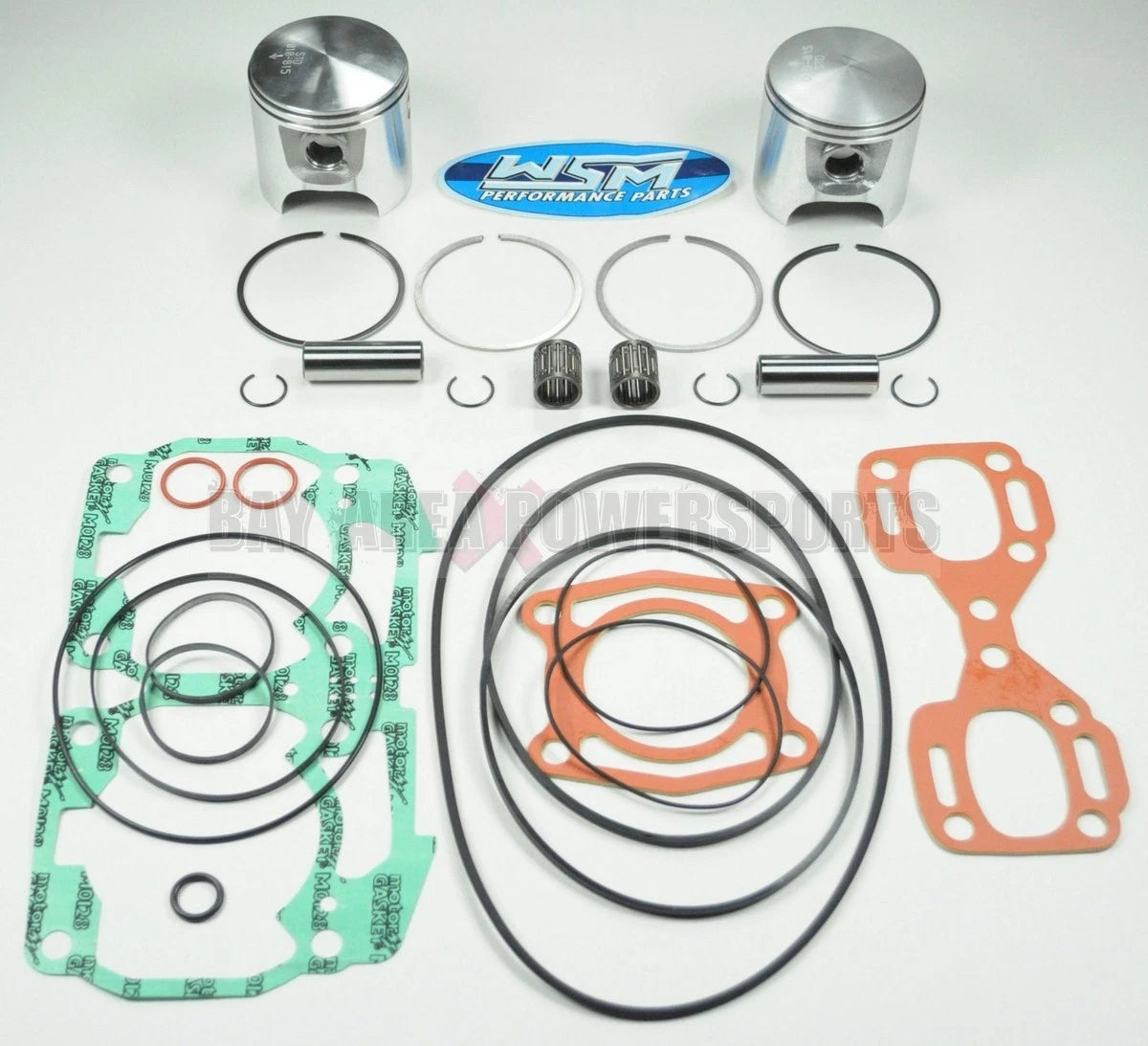 Piston Gasket Set for Sea Doo 787 800 RFI GSX GTX GTI 3D (Std.)