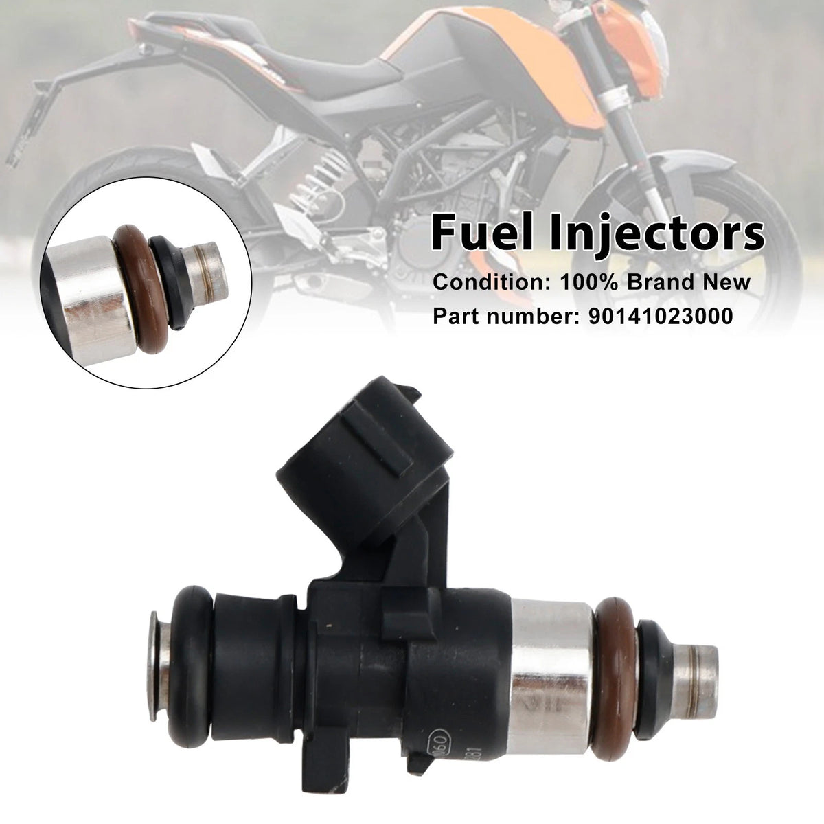 Fuel Injectors for KTM Duke RC 125 200 (2014–2024) 90141023000