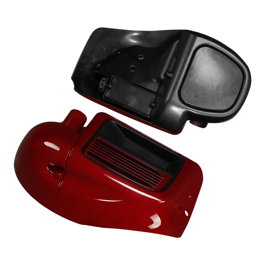Lower Vented Fairings for Harley Electra Glide (2014–2024) Billiard Red