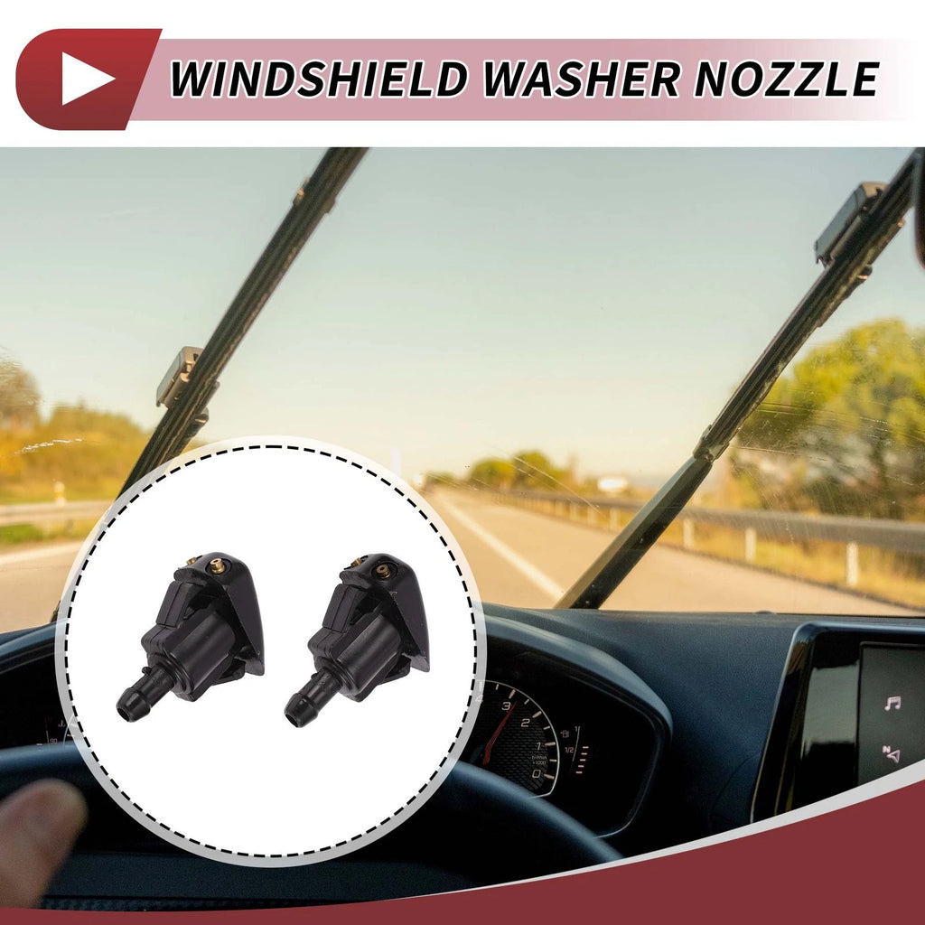 Windshield Washer Nozzle Replacement for Toyota T100 and Lexus LX470 (1998–2007)