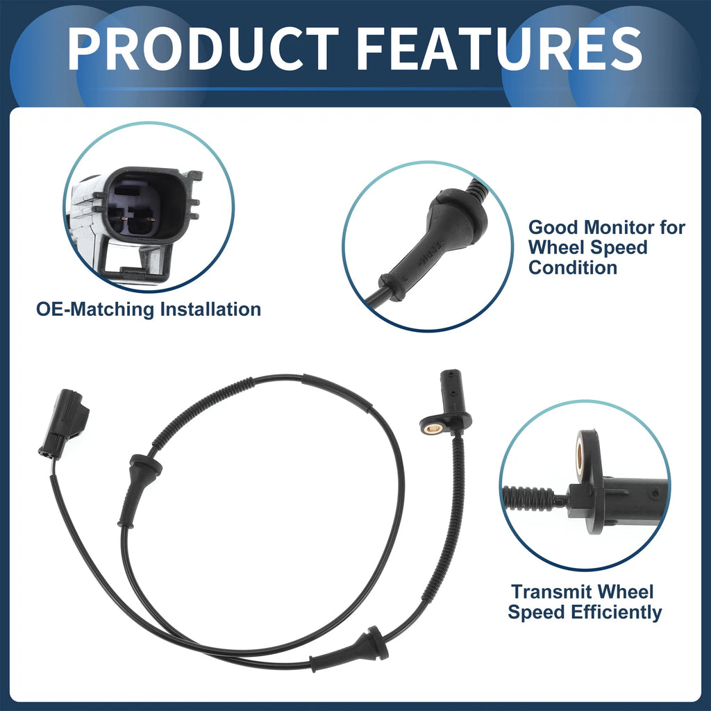 ABS Wheel Speed Sensor No. 30712095 for Volvo XC90 (2003–2014) Front Right