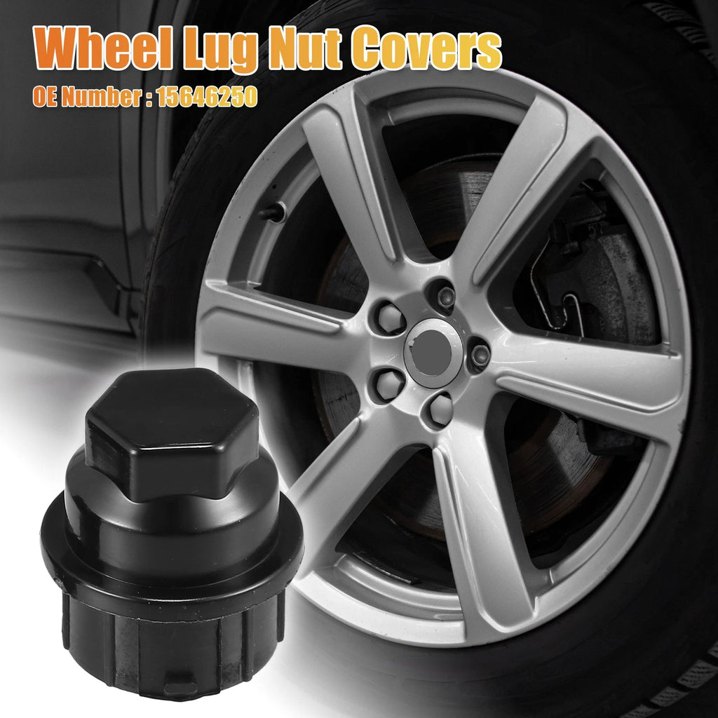 Wheel Lug Nut Covers Replacement Set for Chevrolet C1500 C2500 (1999–2006)