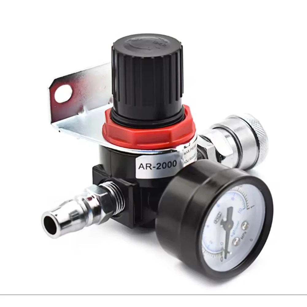 AR2000 Air Regulator with Gauge for Laboratory and Industrial Use