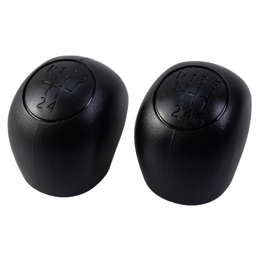 Sleek Black ABS Leather Gear Shift Handball for Fiat (1994–2006)