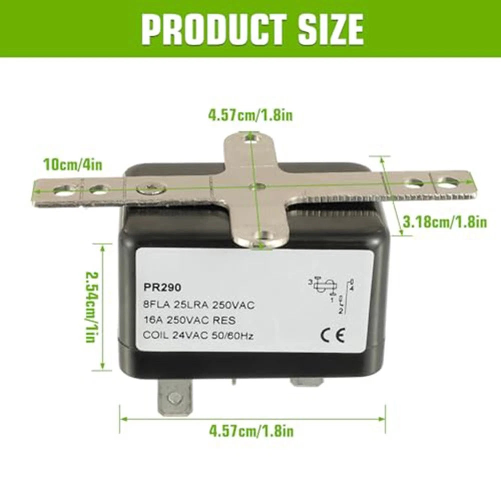 24V AC Fan Relay for HVAC Systems (No specific make/model)