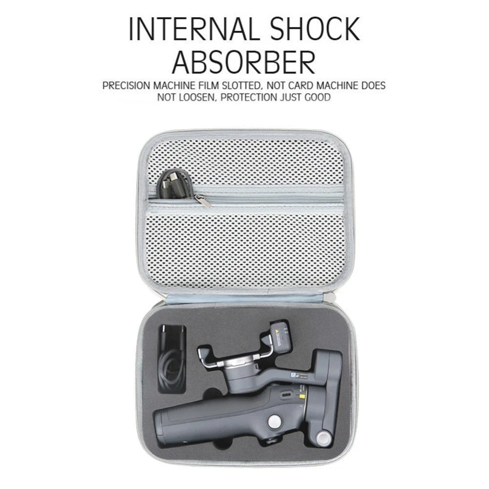 PU Leather Storage Bag for DJI OsmoMobile 8 (2016–2023)