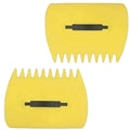 2 Pack Garden Rakes for Leaf Collection (Large Size)