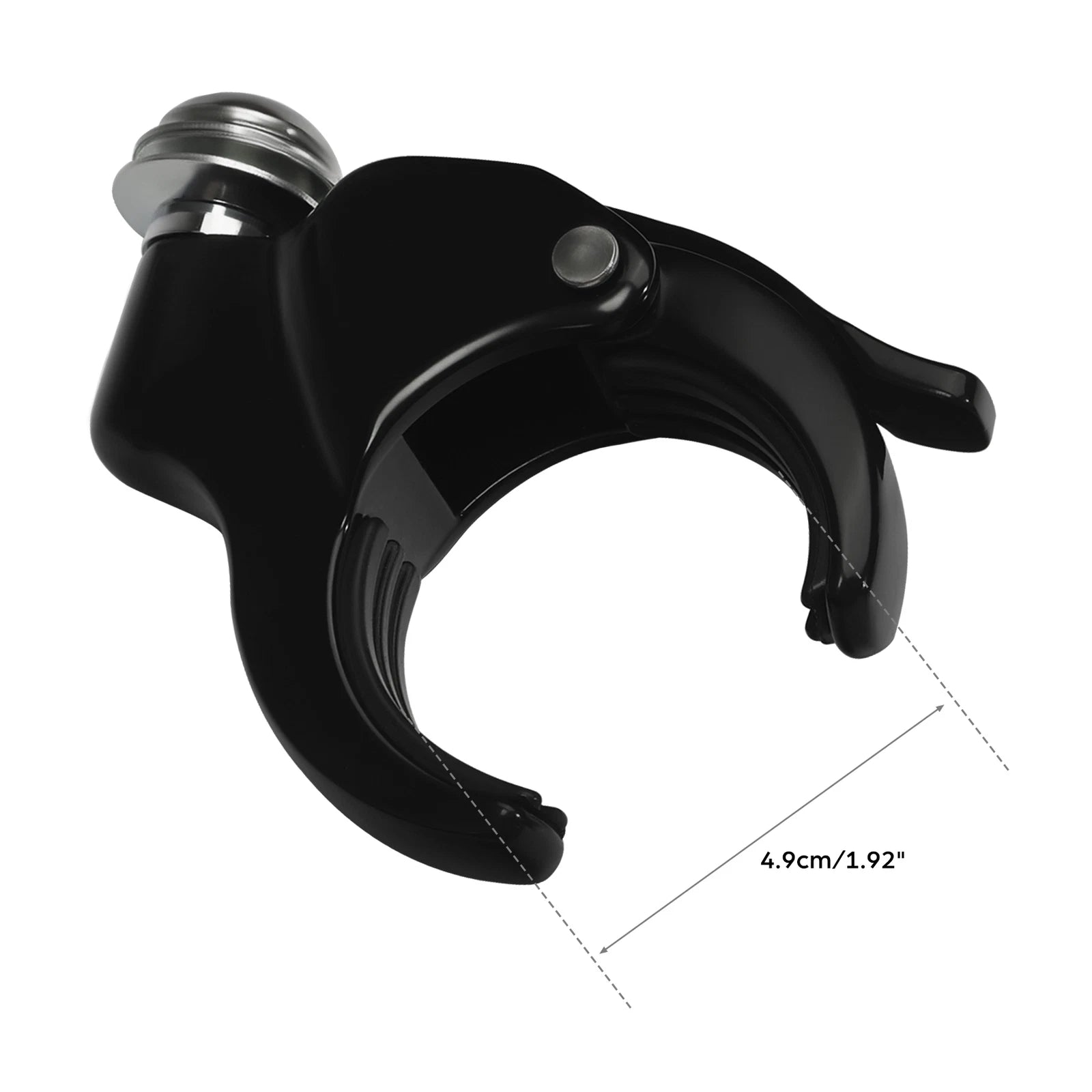 2X 49mm Windshield Clamps for Harley Breakout FXBR FXBRS FXBB (2018–2024)