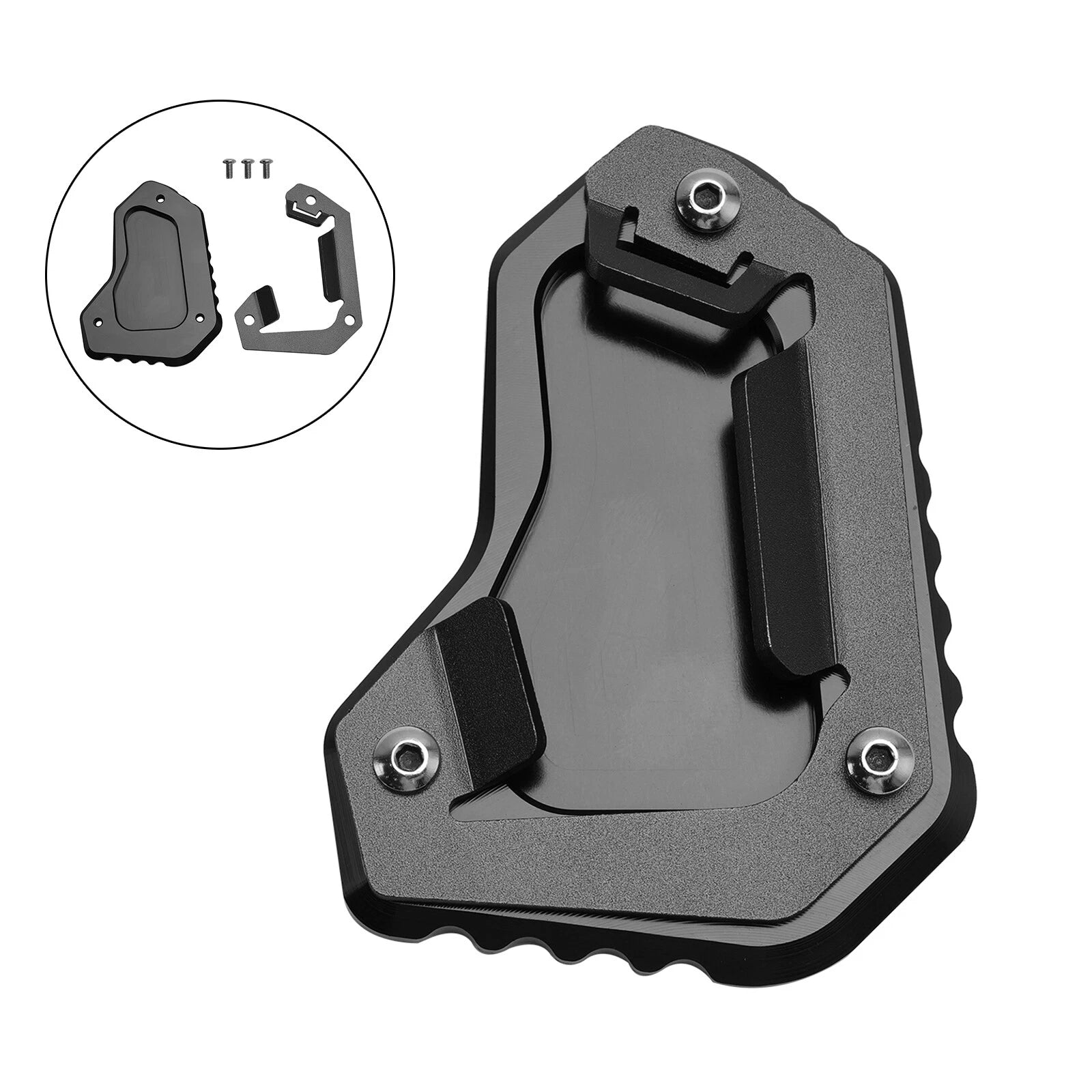 Kickstand Enlarger Plate Pad for Tiger 1200 Explorer (2012–2015) V13VG