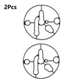 2X Carburetor Float Bowl Gasket for Briggs & Stratton (695426, 697978)