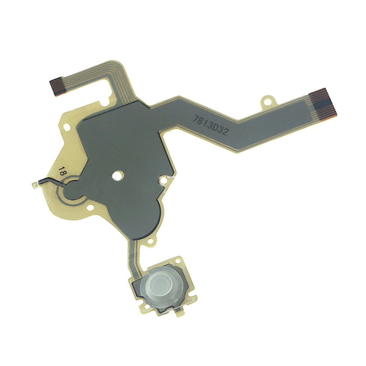 Volume Button Keypad Flex Cable PCB Board Kit for Sony PSP 2000 (2000–2000)