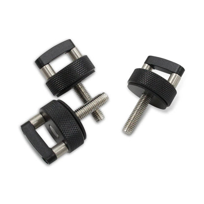 Black Hard Top Quick Release Bolts for Jeep Wrangler JK & Gladiator JT (2007–2018)
