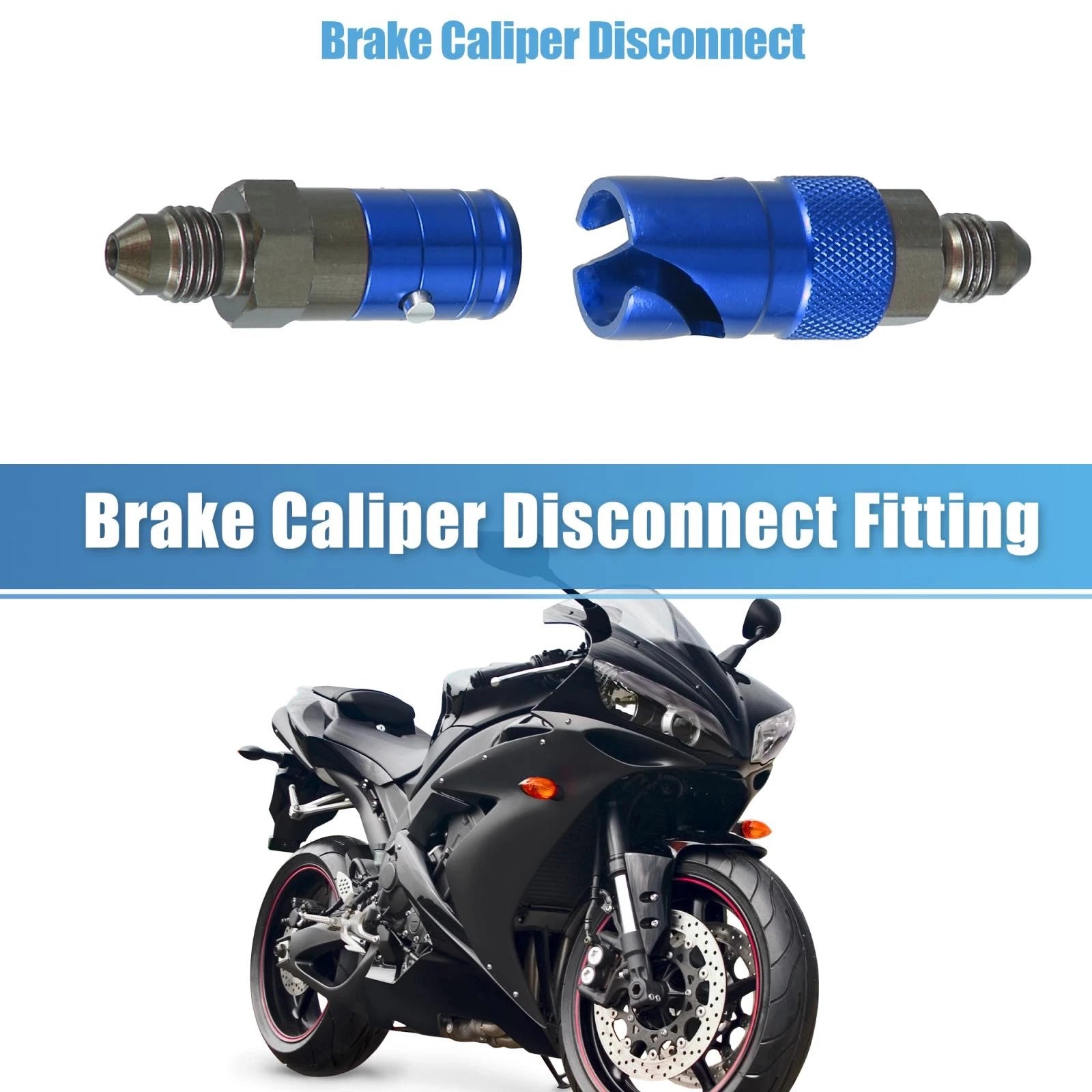 3AN Quick Release Disconnect Dry Break Coupling Fitting for Car Motorcycle