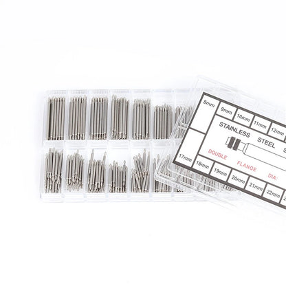 360PCS Steel Watch Spring Bars Strap Link Pins Repair Tool