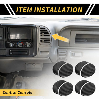 A/C Air Outlet Cover Trims Set for Toyota Tundra (2014–2021)