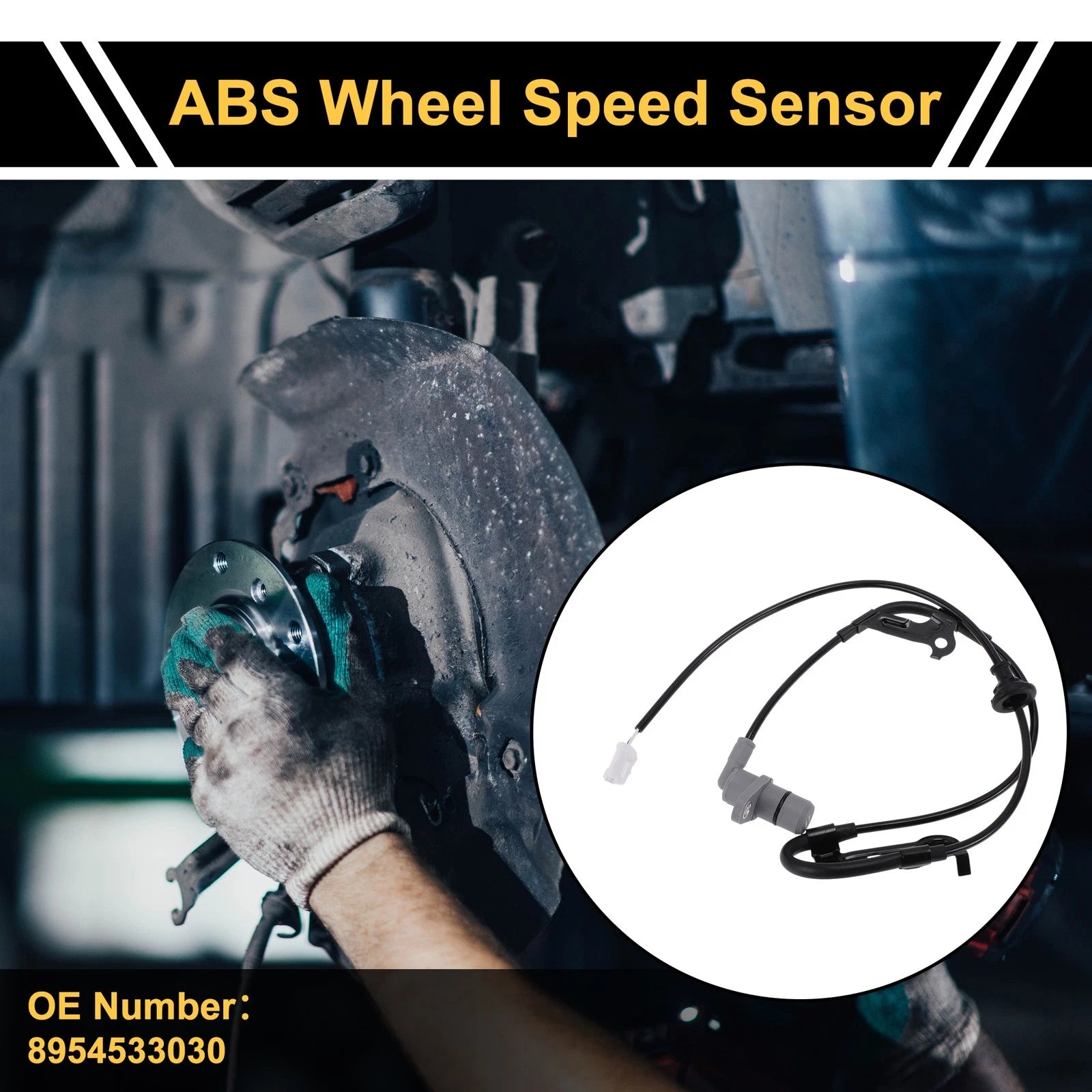 ABS Wheel Speed Sensor Right Rear Replacement for Toyota Camry (1996–2006)