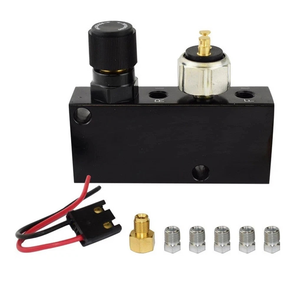 Adjustable Brake Proportioning Valve for Chevy Trucks with Distribution Block