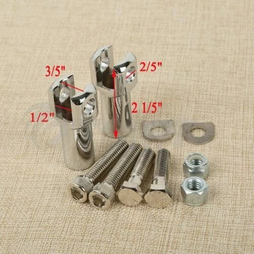 Passenger Footpeg Support Mount for Harley Softail FLSTFI (2000–2006)