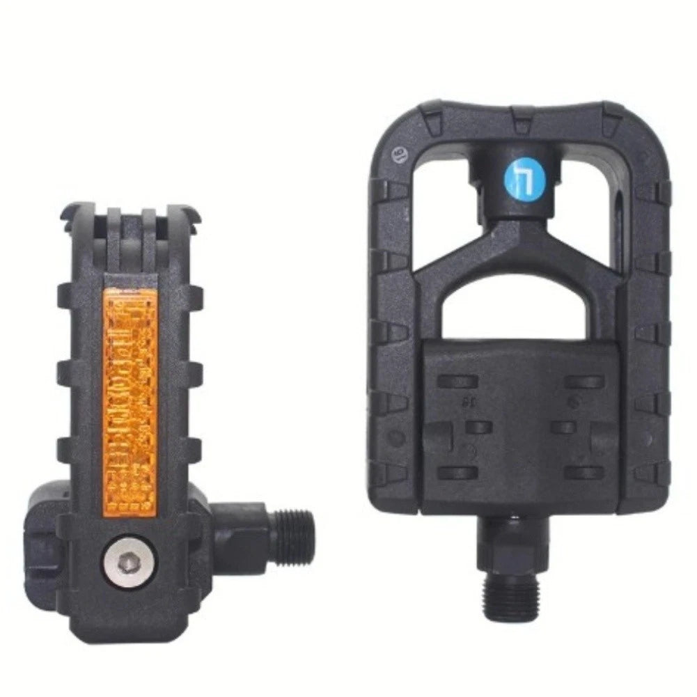 Plastic Folding Bicycle Pedals for Foldable Bikes (11x7x3cm)