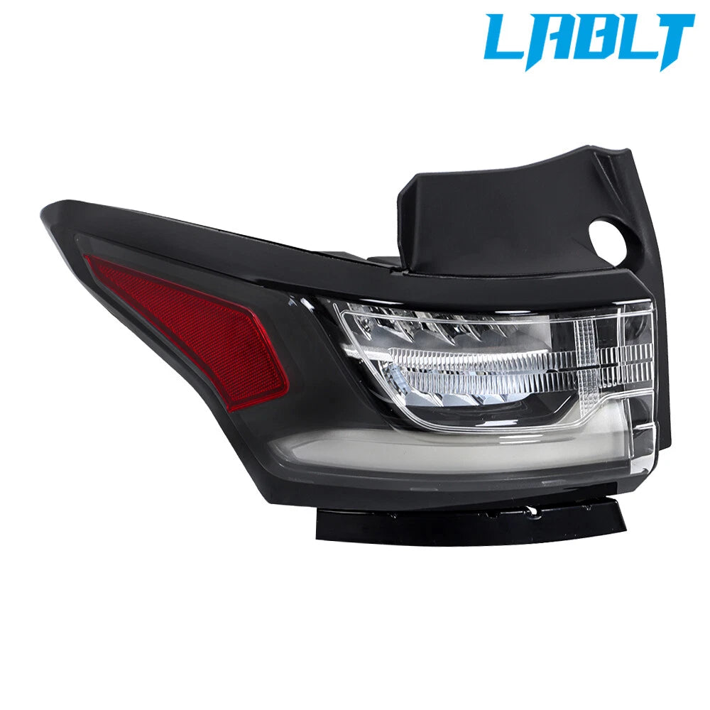 Left Driver Side Tail Light Lamp Outer LED for Chevy Traverse (2018–2020)