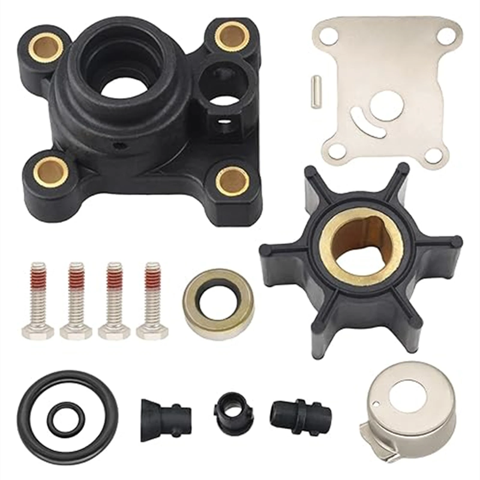 Impeller Water Pump Repair Kit for Johnson/Evinrude 9.9hp & 15hp (0394711)