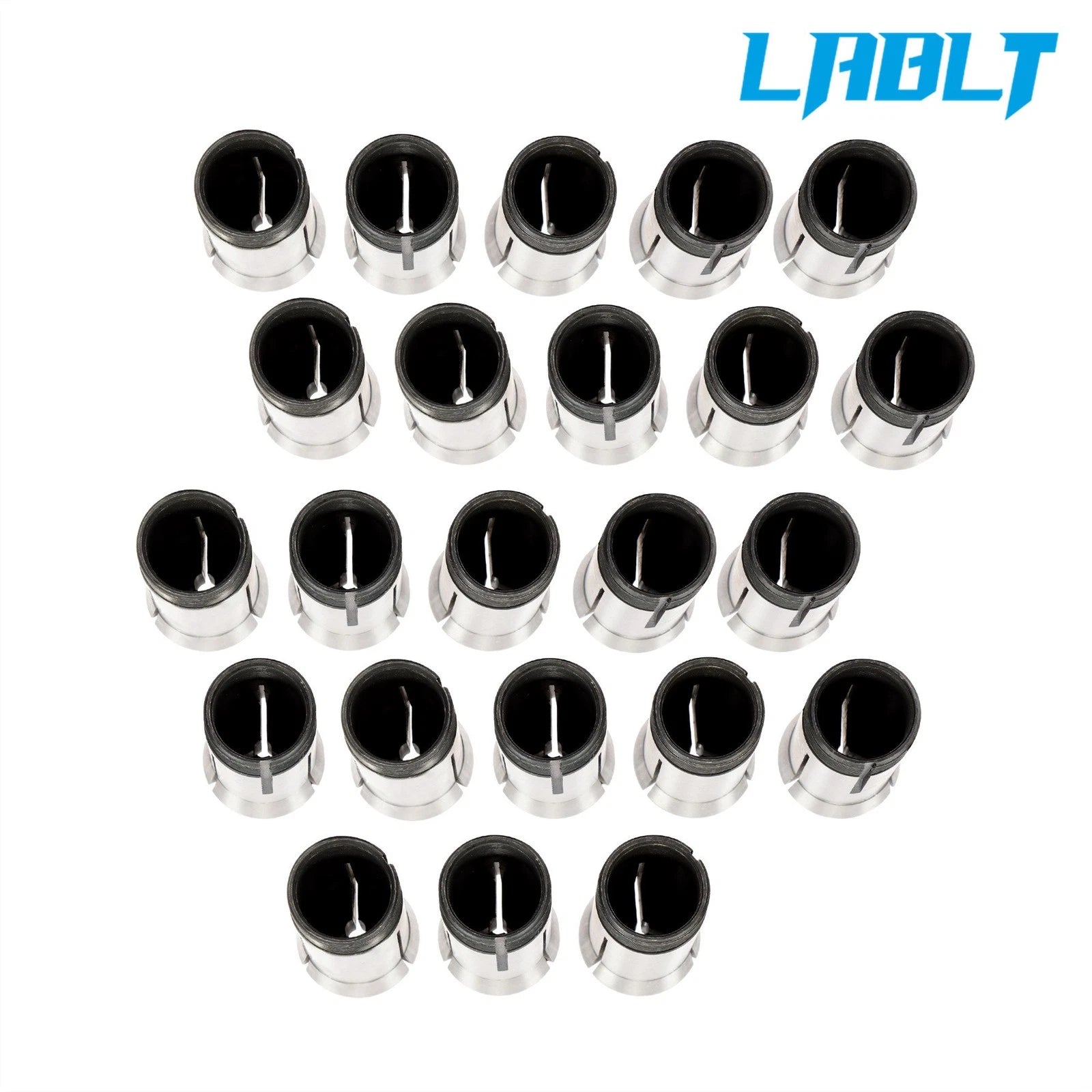 23 Pack Metric 5C Collet Set for Precision Machining (3mm - 25mm)