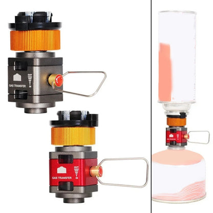 Visual Gas Tank Converter for Outdoor Camping Gear