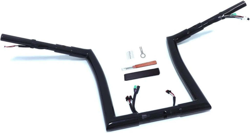16" Prewired Handlebar 1.5" for Harley-Davidson Road Glide (2015) Black