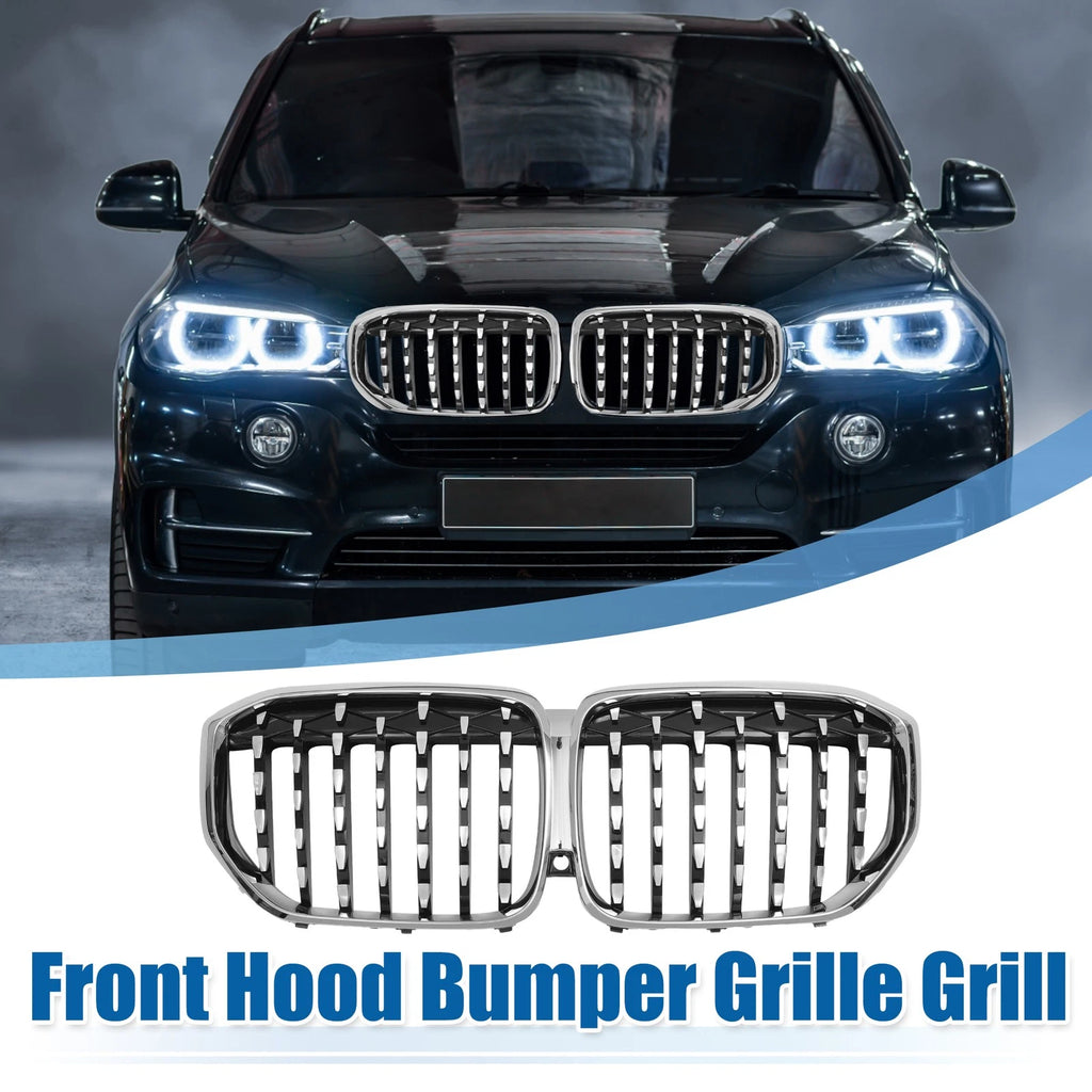 Front Hood Bumper Grille Grill for BMW X5 (2014–2018)