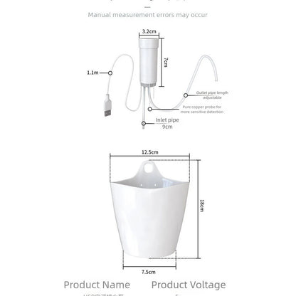 USB air conditioner drainage pump with hook and hose