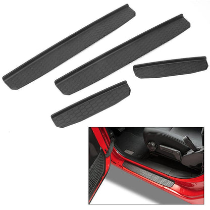 Door Sill Scuff Plate Guards for Jeep Wrangler JL (2018)