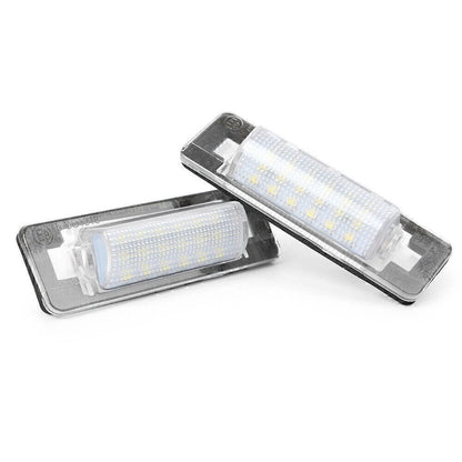 1 Pair License Plate Light Lamp for Mercedes Benz W210 W202 (1996–2002)