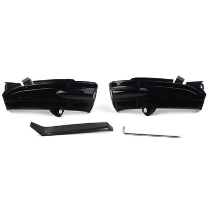 2X Dynamic LED Smoke Turn Signal Light Mirror Indicator for Ford Mondeo (2014–2018)