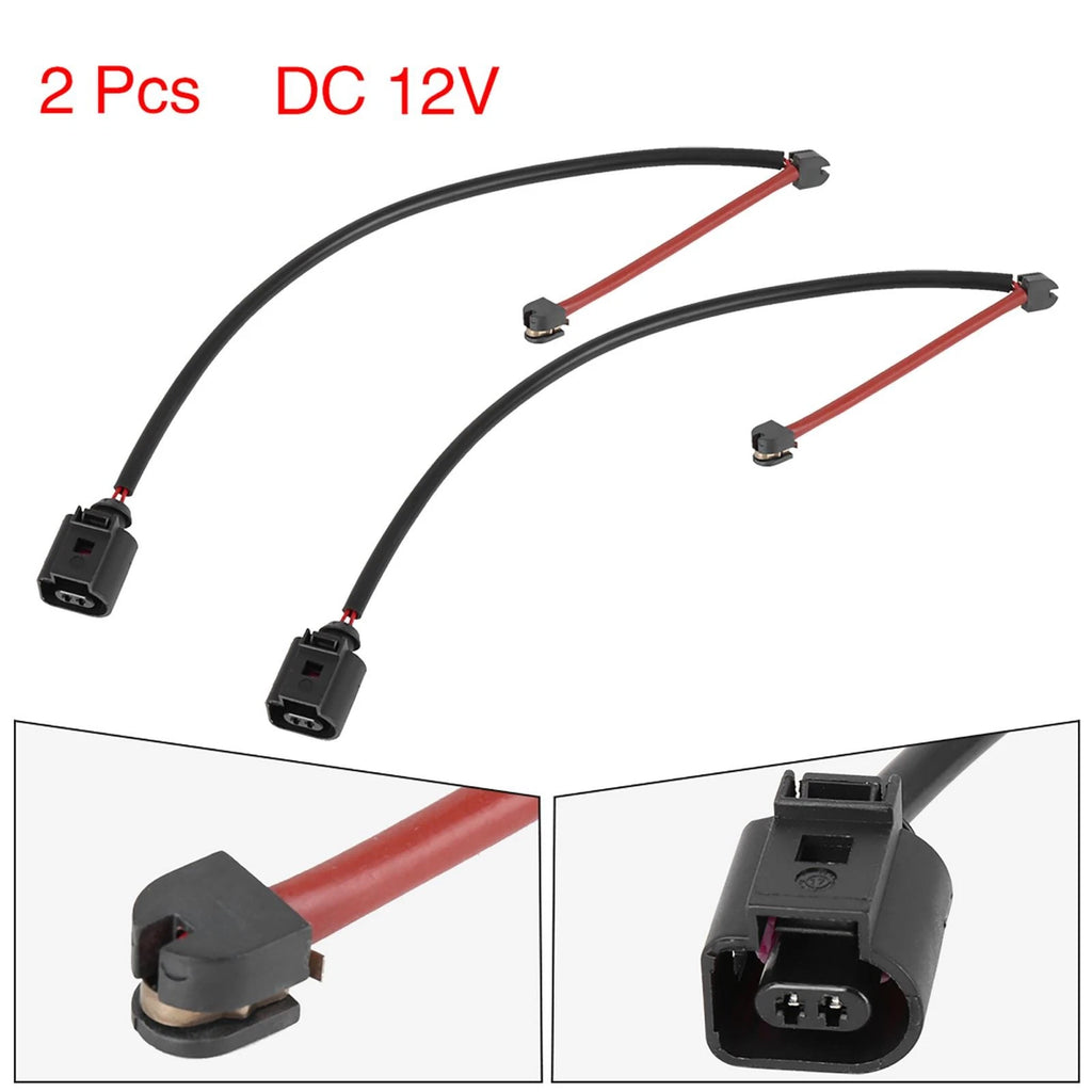 2 Pcs Front Brake Pad Wear Sensor Replacement for Audi Q7 (2016–2023)