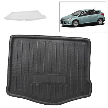 Rear Trunk Boot Liner Cargo Mat for Ford Focus Hatchback (2012–2017)