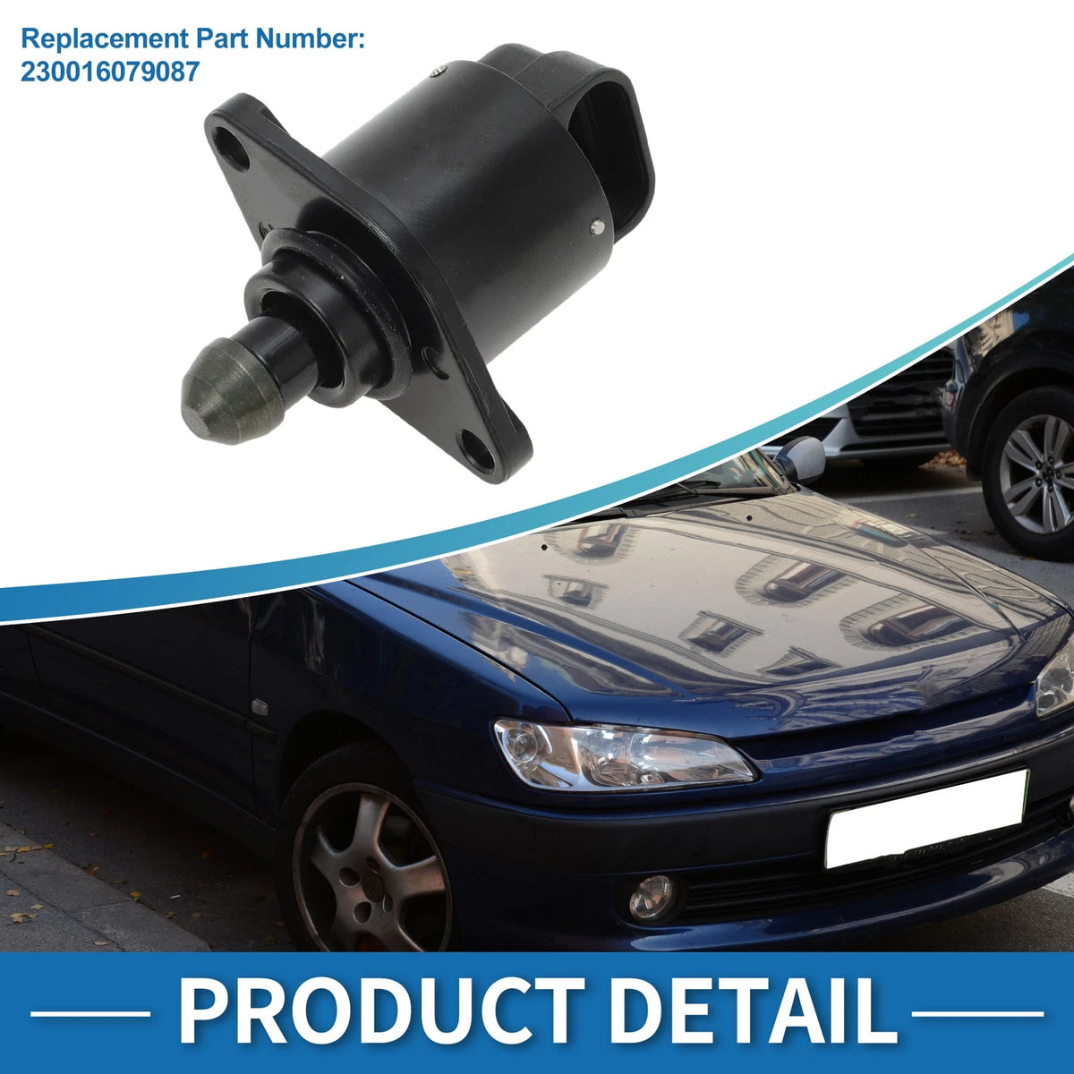 Idle Air Control Valve for Peugeot 106 (1996–2016) No. 23001607908