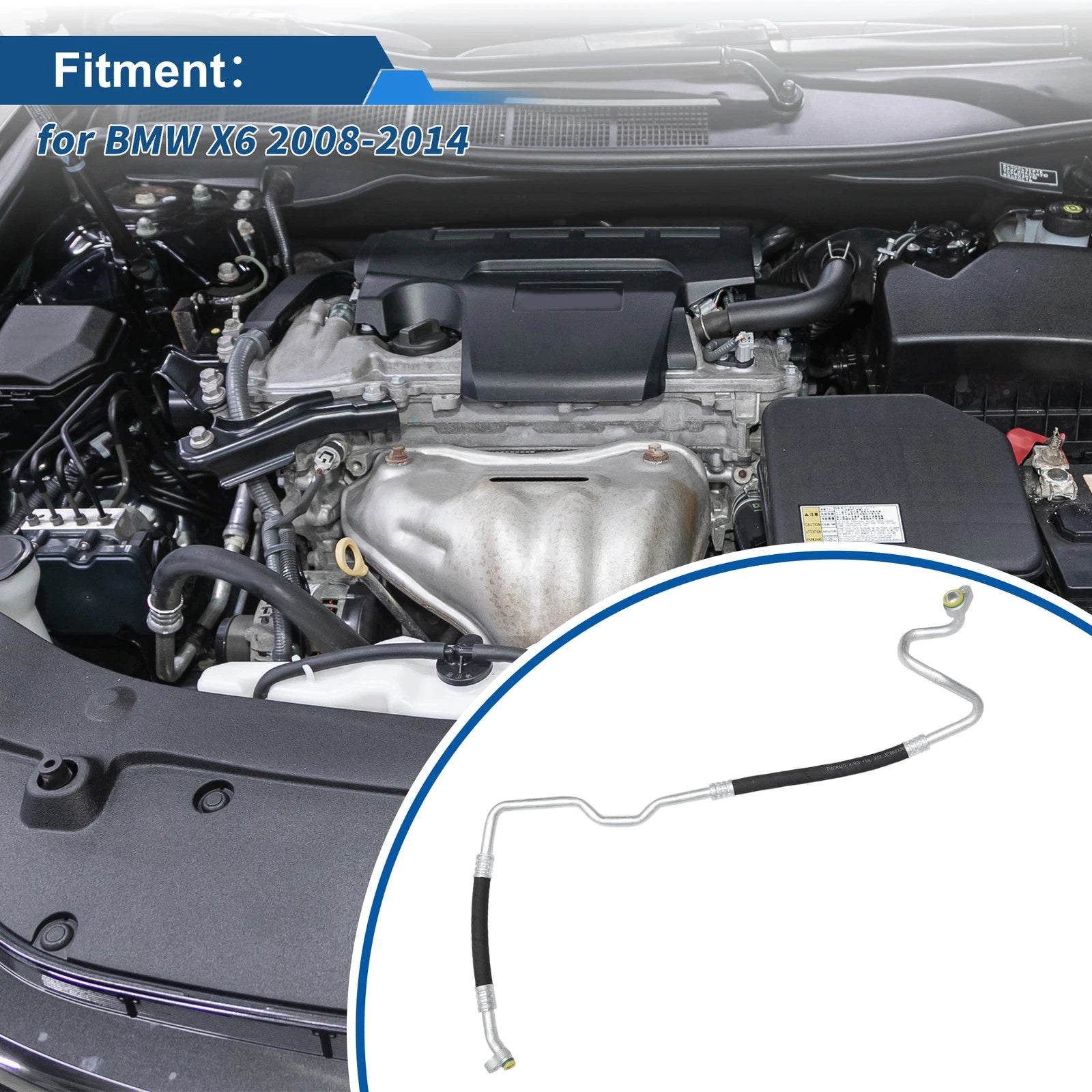 A/C Refrigerant Liquid Hose for BMW X6 (2008–2014)