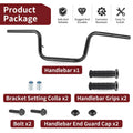 Handlebar w/ Grips Bar End for Honda Foreman Rubicon 500 TRX500FA/FGA (2005–2007)