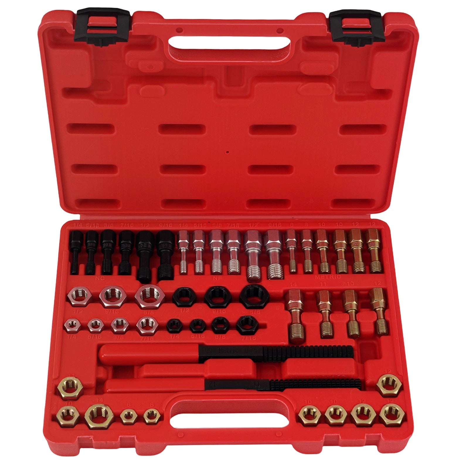 48pc Thread Chaser Kit for Auto Engine Repair (M6-M14 UNC UNF)