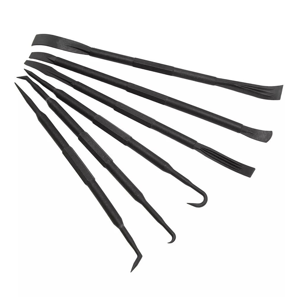 Set of 6 ABS Plastic Pry Hooks for Electronic Components Access