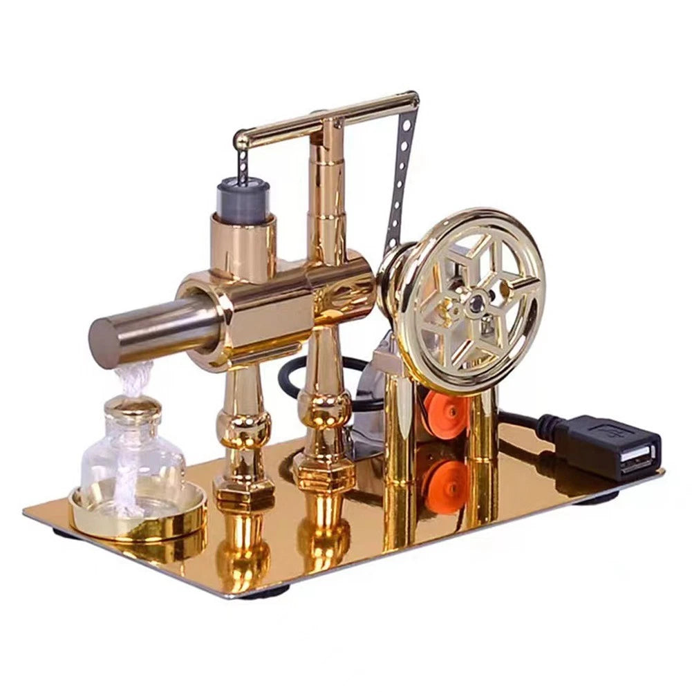 Single Cylinder Engine Generator for Physics Science Demonstration Model