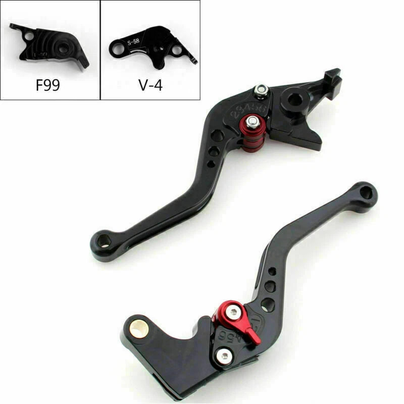 Short Brake Clutch Levers for Aprilia RSV4 Factory/RSV4-R/RR/Tuono V4 (2010–2023)