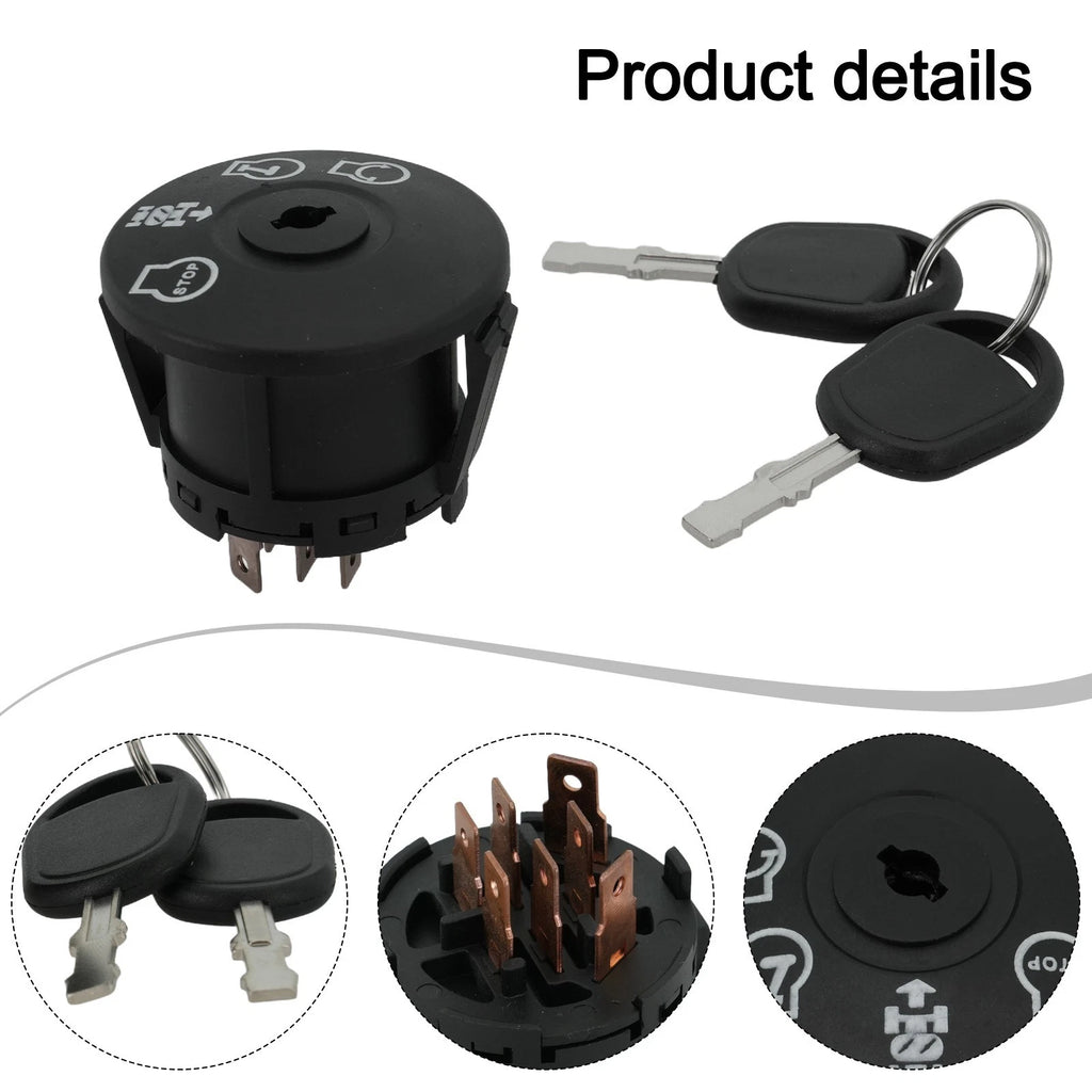 Ignition Switch for Cfm HS Models (with Two Keys)