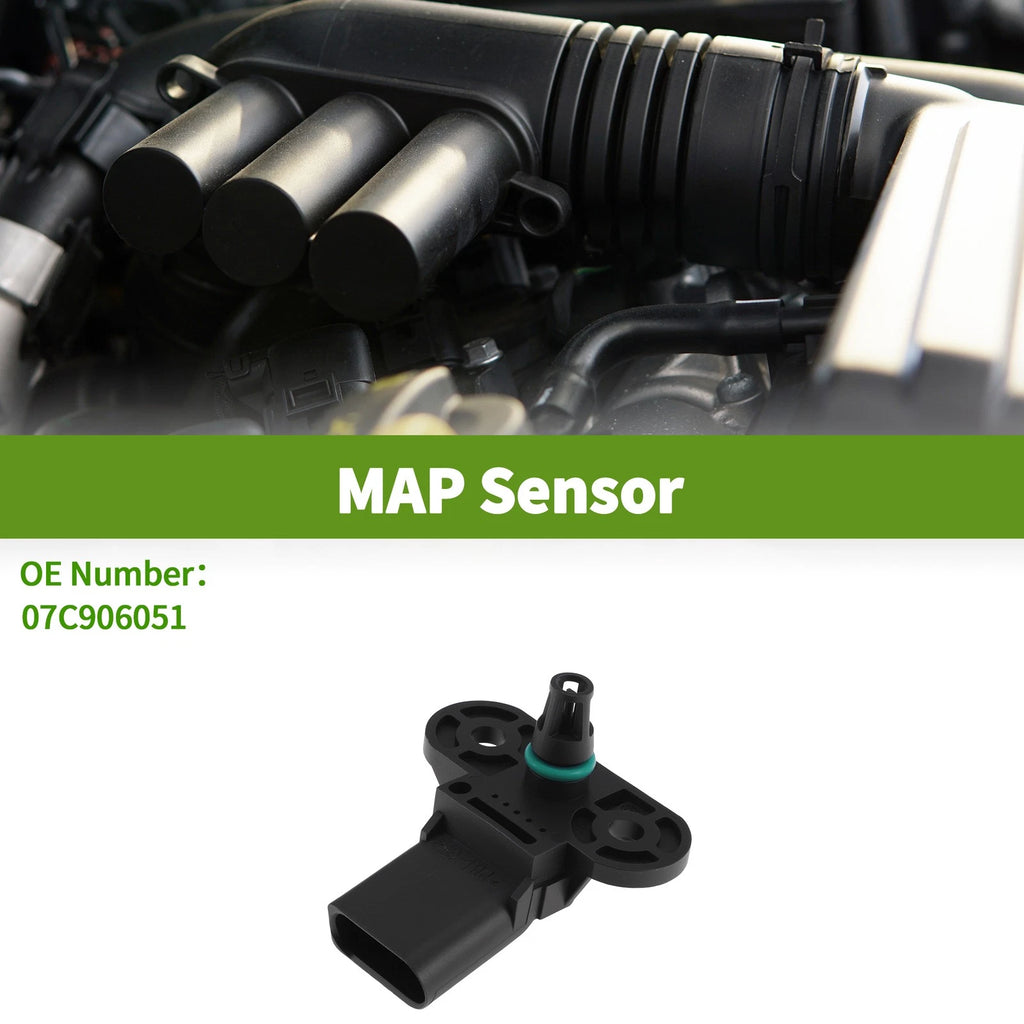 Manifold Absolute Pressure MAP Sensor for Audi A3 Quattro (2008–2009)