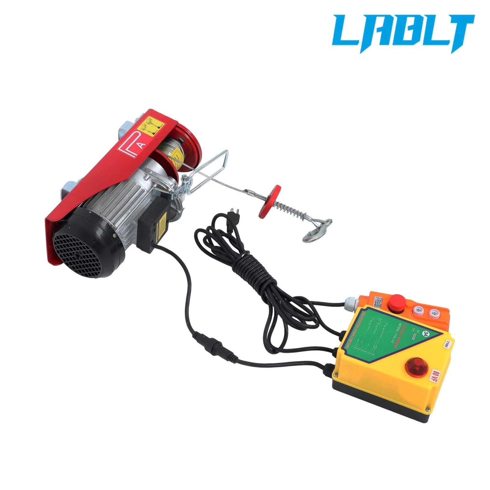 Electric Hoist 1320 lbs for Universal Use (Wireless & Wired Remote Control)